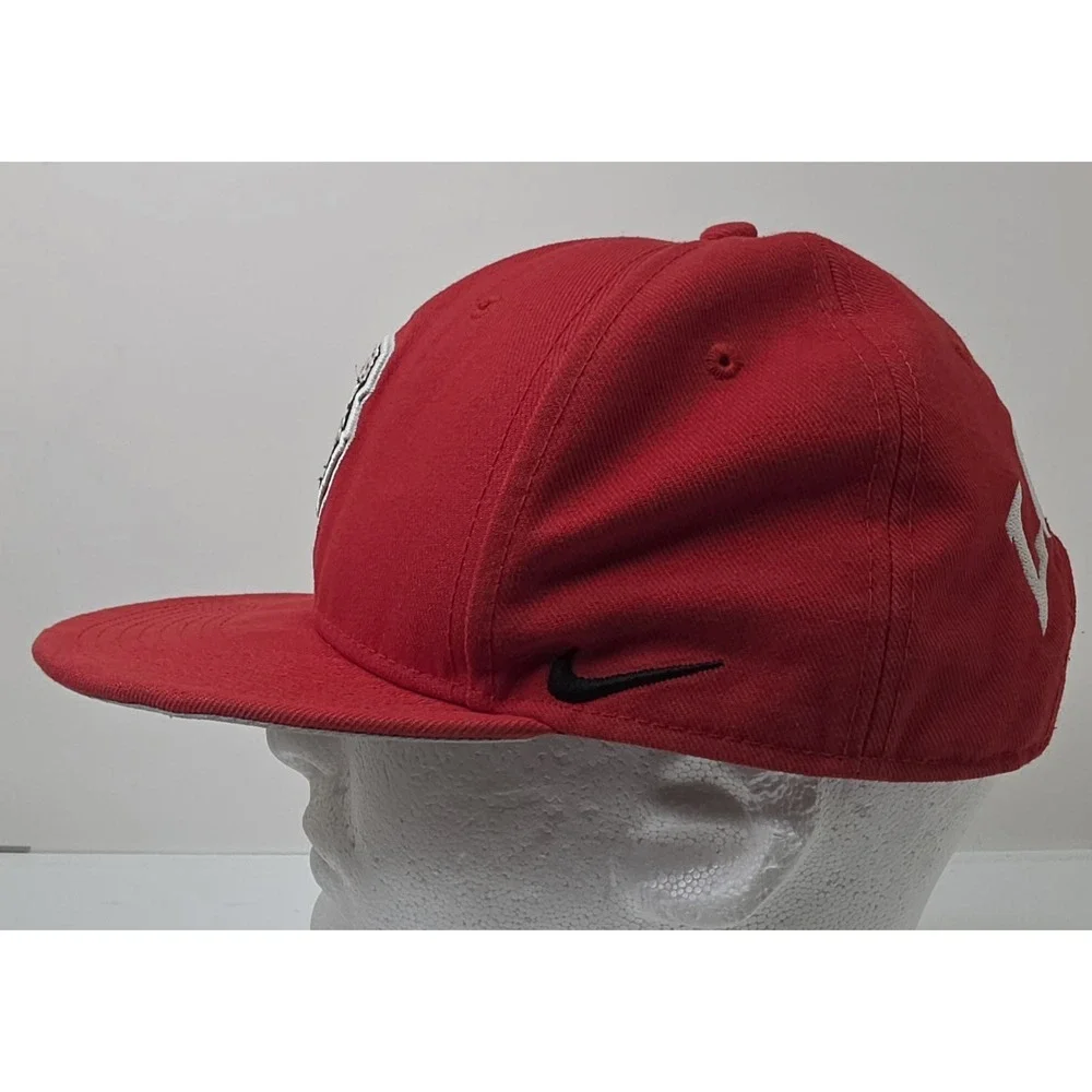 Nike True New Mexico Lobos‎ Adult Hat Cap Snap Back Red Mens OSFM